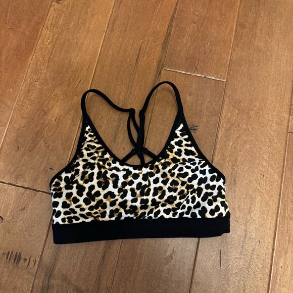 La Senza Sports Bra | Leopard Print | Size Small | VGUC | Strappy Back - Picture 6 of 6